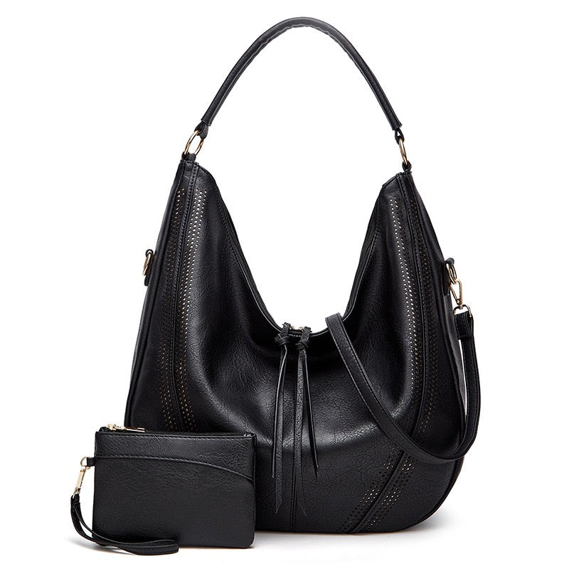 RK Atelier Slouch Shoulder Bag with Pouch